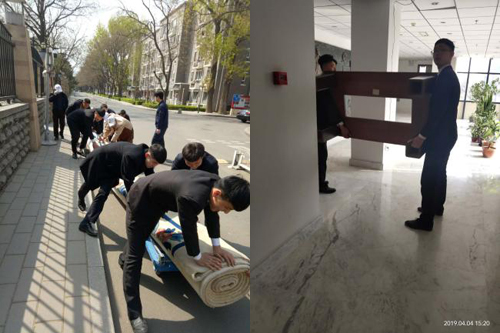 明洁物业消防清理